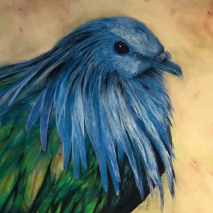 MOSAIC OF BLUE AND GREEN_Sally Clark